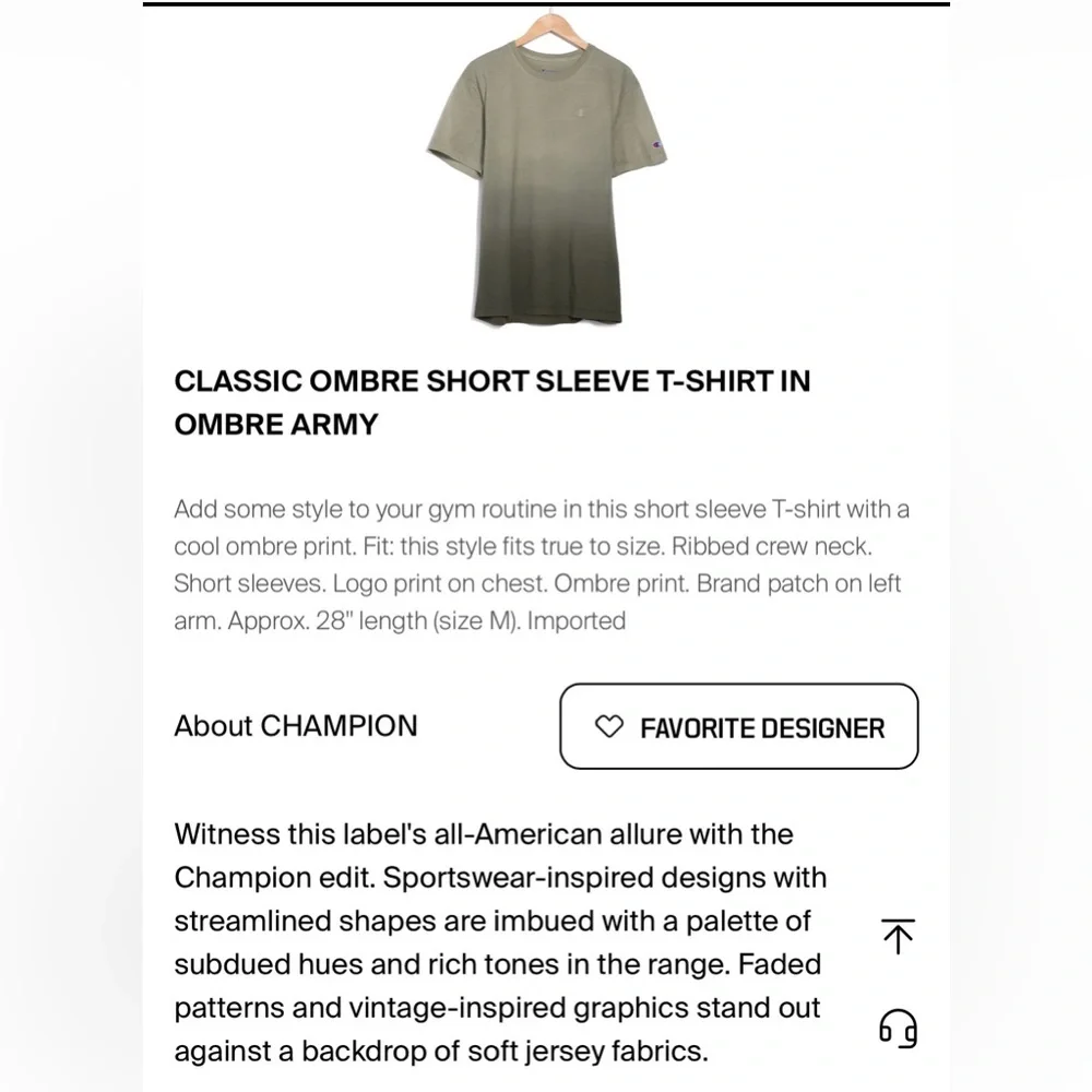 Champion thick %100 Cottenone green, one blue Athletic T-Shirt,price is for both - Picture 7 of 8